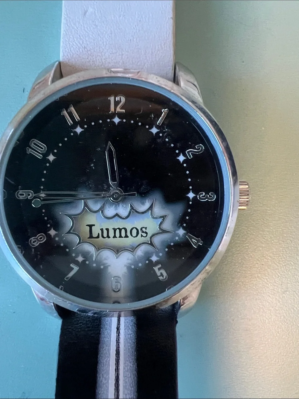 Harry Potter Lumos Black & White Analog Watch
